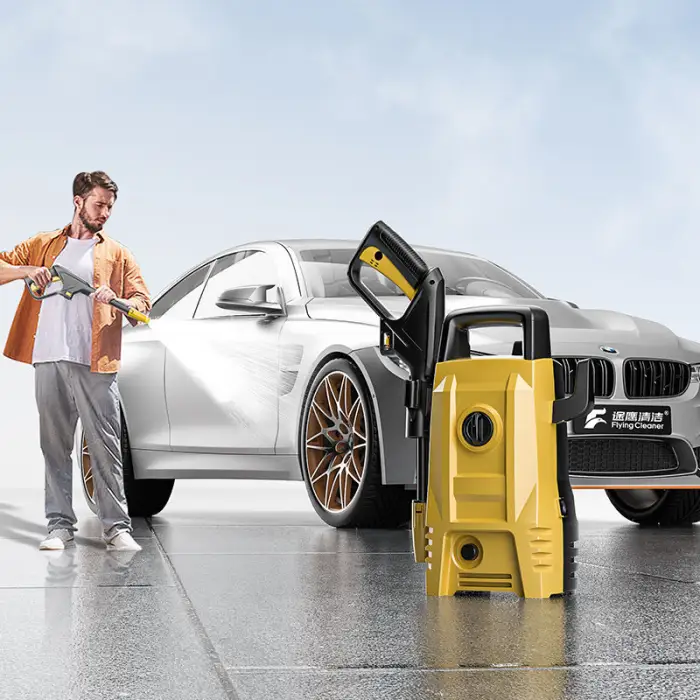 Portable 1500W Mini Car Washing Machine High Pressure 4000psi Water Cleaner Electrical Plastic Mini High Pressure Washer