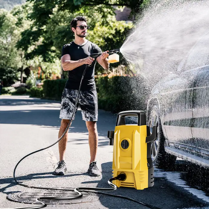 Portable 1500W Mini Car Washing Machine High Pressure 4000psi Water Cleaner Electrical Plastic Mini High Pressure Washer