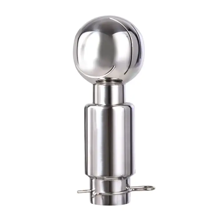 Sanitary Stainless Steel SS304 SS316L Threaded Rotary Cleaner 360 Degree Nozzle Horn Tank Washer