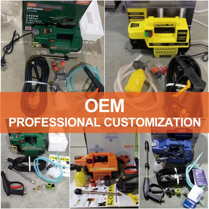 Wired Power Supply for Courtyard Balcony Kitchen Cleaning High Voltage and High Power Washer Pressure Washer Machine