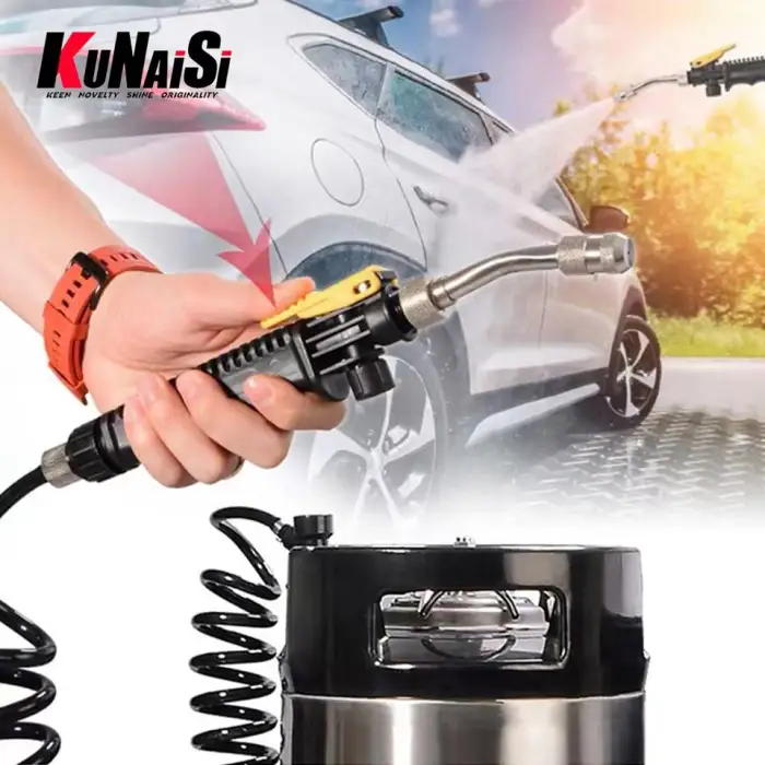 19L Portable PPF Window Tint Keg, High-Pressure Water Tank for Car Wash and Cleaning