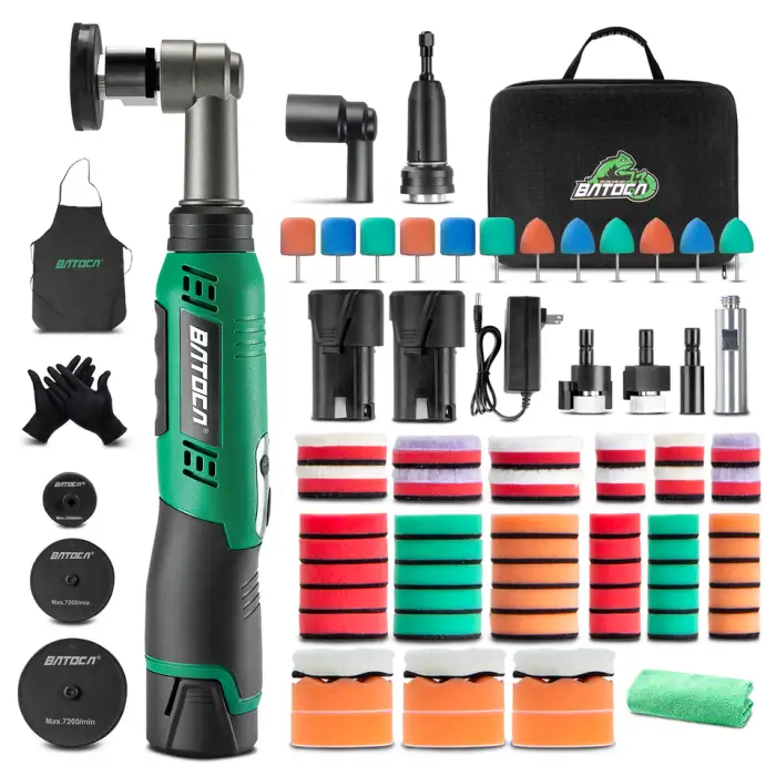 Nano Mini Car Polisher Cordless Car Polisher 12v Both Dual Action and Rotary Car Polisher Machine