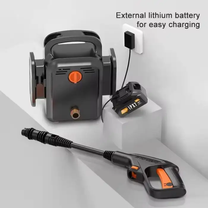 High Pressure Car Washing Machine Battery Car Washer Electric Mobile Steam Car Washer