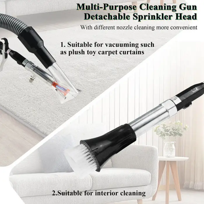 Car Washer Pneumatic Car Washing Gun Dry Cleaning Machine Dust Collector