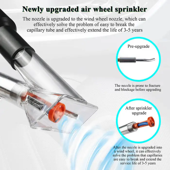 Car Washer Pneumatic Car Washing Gun Dry Cleaning Machine Dust Collector