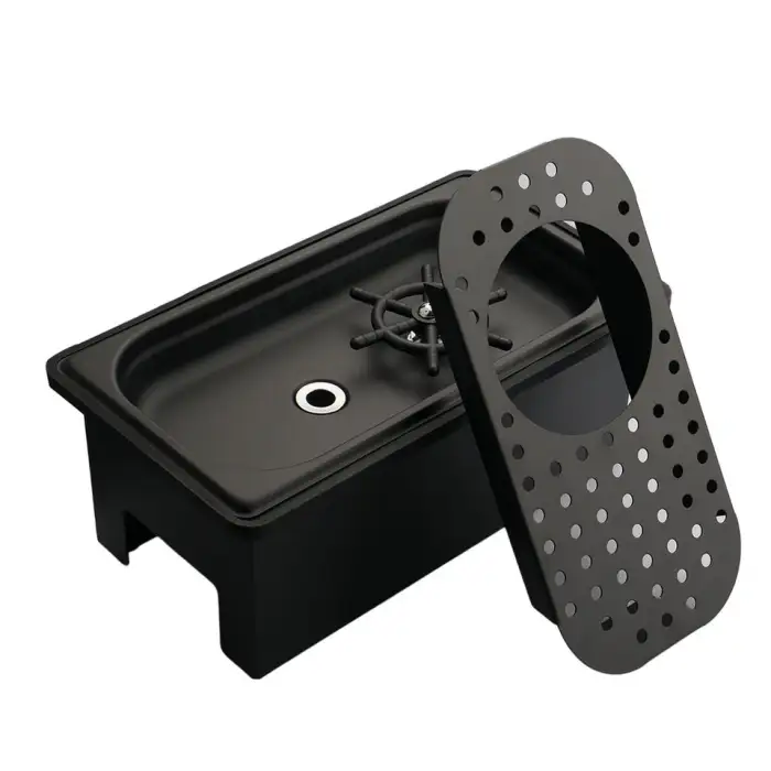 Stainless Steel Cup Rinser Bar Counter Cleaning Tools Automatic Cup Washing Machine Desktop High Pressure Glass Washer