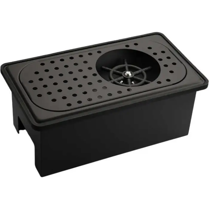 Stainless Steel Cup Rinser Bar Counter Cleaning Tools Automatic Cup Washing Machine Desktop High Pressure Glass Washer