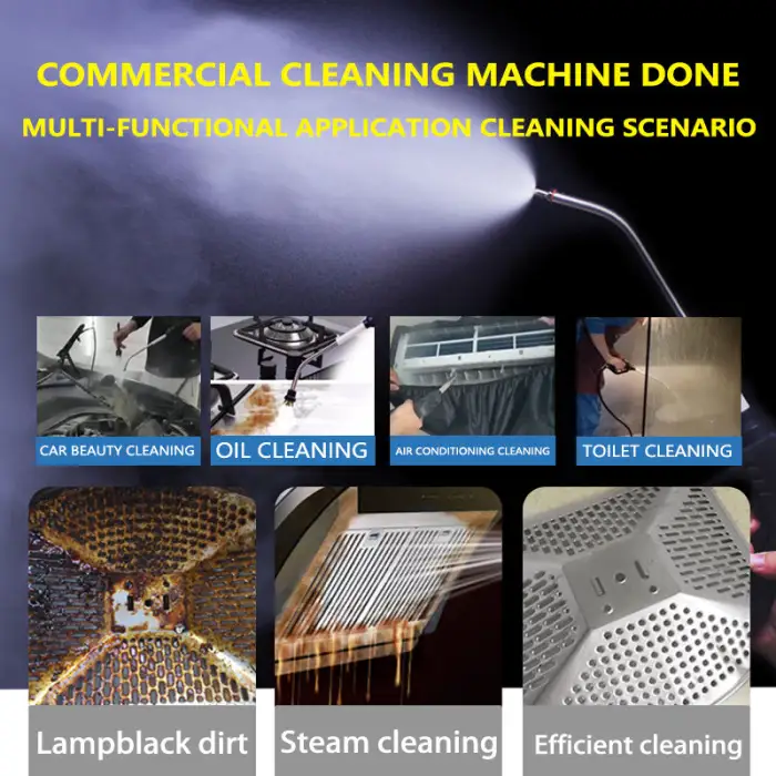 Air Conditioning Oil Car Beauty Home Kitchen Steam Cleaner High Temperature and High Pressure Sterilization Cleaning Machine