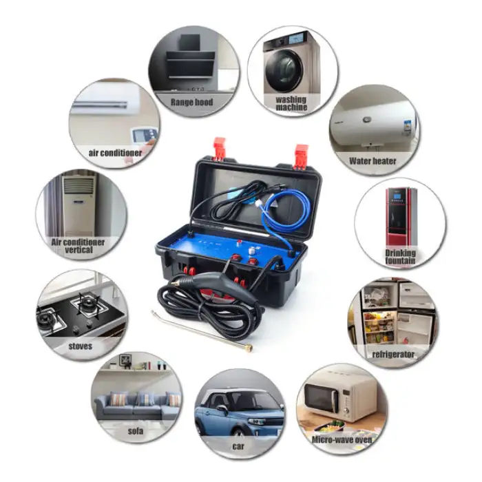 Car Air Conditioner Cleaning High Pressure Vapor Cleaner Low Noise Steam Cleaner Portable