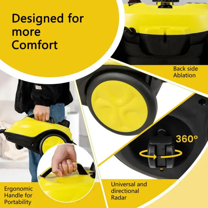 2000w Multipurpose Household Steamer Cleaning Machine Car Carpet Floor Window Hand Held High Pressure Steam Cleaner