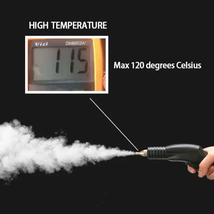 Steam Cleaner Car Air Conditioner Cleaning High Pressure Vapor Cleaner Low Noise Steam Cleaner Portable