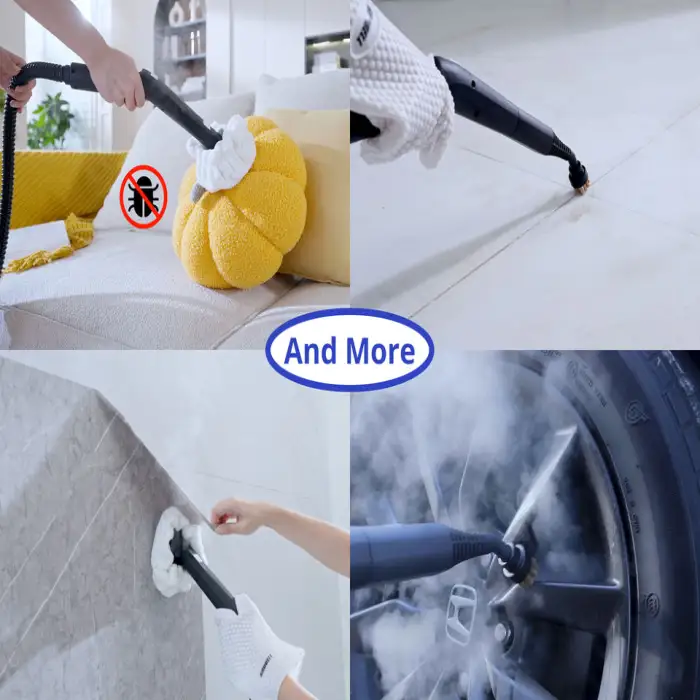 Multifunctional High-Temperature 1600-2600W Electric Steam Cleaner Detachable for Home Car Sterilising & Deep Cleaning