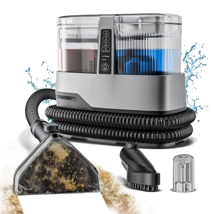 1800W Electric Portable Professional High Temperature Steam Carpet Vacuum Cleaner High Pressure Handheld for Car Hotel Home