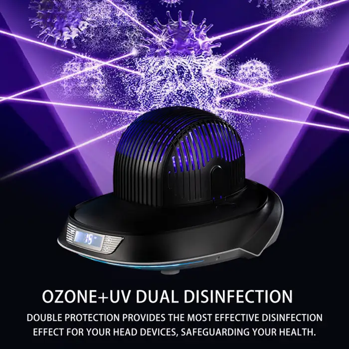 6 in 1 Steam Ironing Motorcycle Helmet Cap Care Machine Ozone Odor Removal Smart Temperature Control Drying Moto Helmet Cleaner