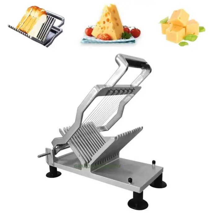 Cutting Effect Small Manual Cheese Slicer Cheese Cube Cutter Suitable for Tofu Toast Bread Slicing