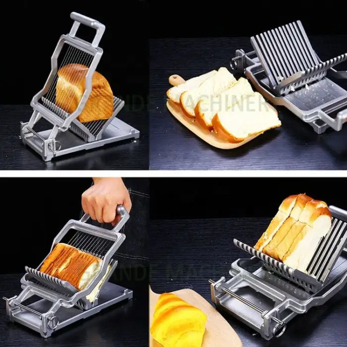 Cutting Effect Small Manual Cheese Slicer Cheese Cube Cutter Suitable for Tofu Toast Bread Slicing