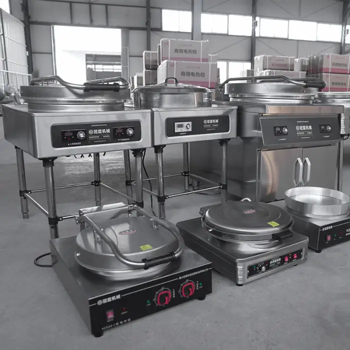 Professional Electric Baking Pan Bread Pizza Pancake Crepe Maker Pancake Making Machine