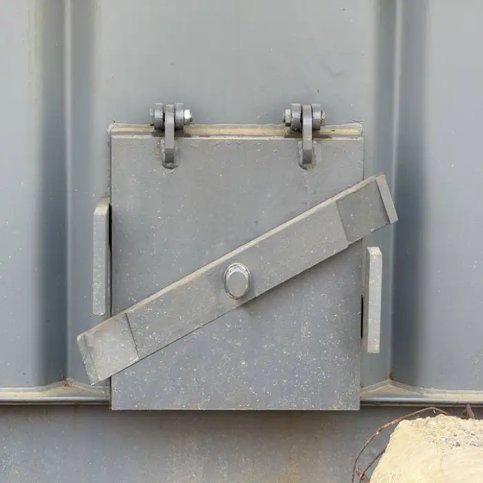 Storage Mud Tank with Sand Discharge Door Pressure Vessel Components for Oil Field Equipment