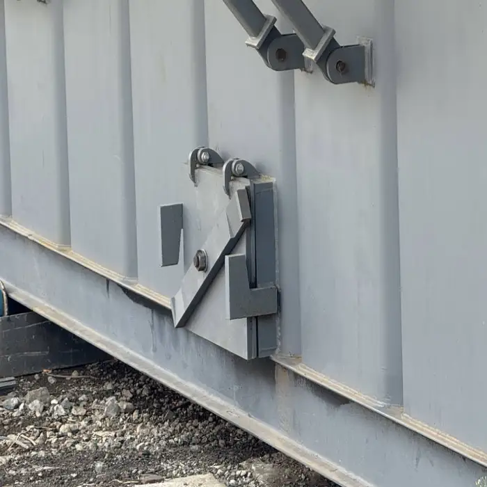 Storage Mud Tank with Sand Discharge Door Pressure Vessel Components for Oil Field Equipment