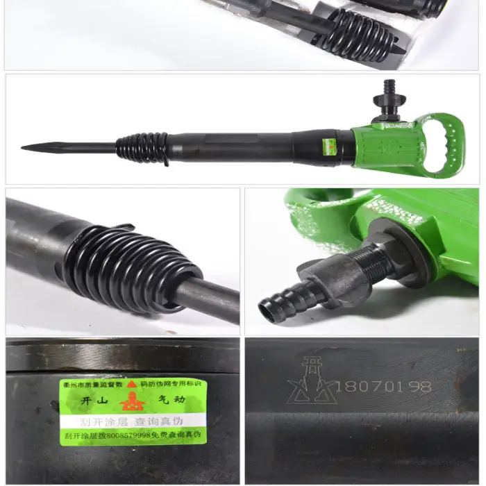 Pick Hammer G20 Splitter G20 Mining Pneumatic Rock Drill Jack Hammer