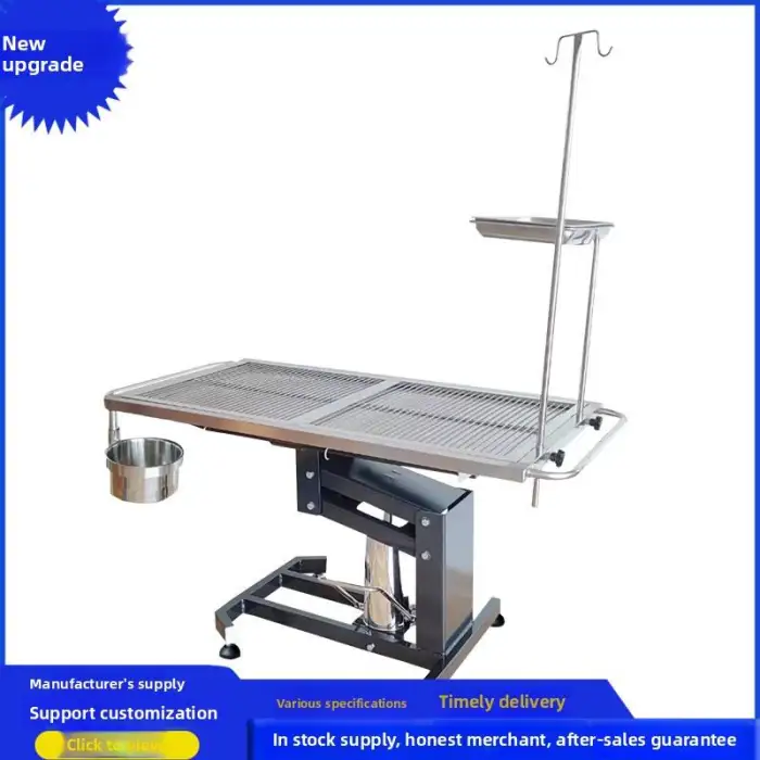 Constant Temperature Pet Hospital Operating Table Veterinary Instrument for Cat Dog Sterilization Disposable Animal Operating