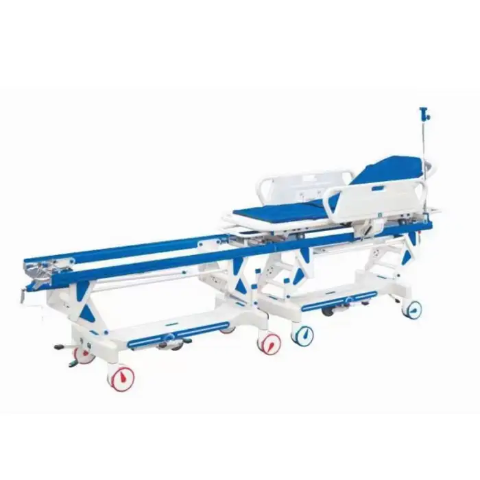 Transport Stretcher Bed Hospital ICU Room Ambulance Hydraulic Hospital Bed