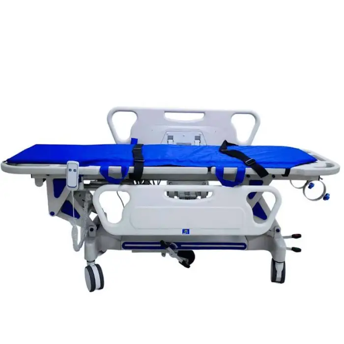 Transport Stretcher Bed Hospital ICU Room Ambulance Hydraulic Hospital Bed