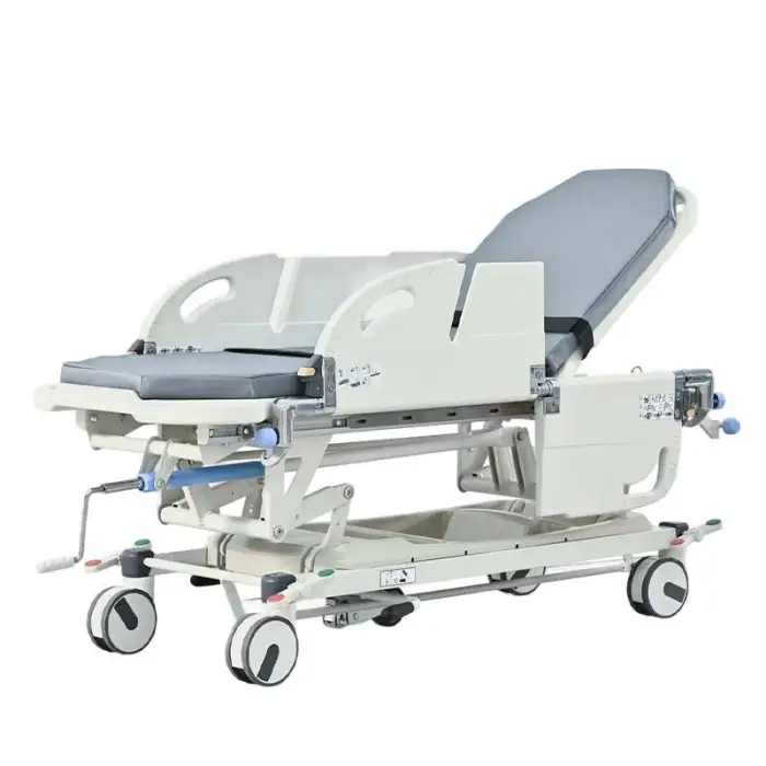 Transport Stretcher Bed Hospital ICU Room Ambulance Hydraulic Hospital Bed