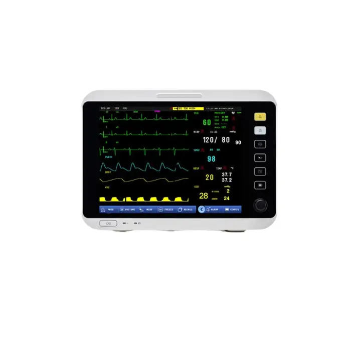 Electric Multi-Parameter Patient Monitor Medical Device Equipment Made of Durable Metal