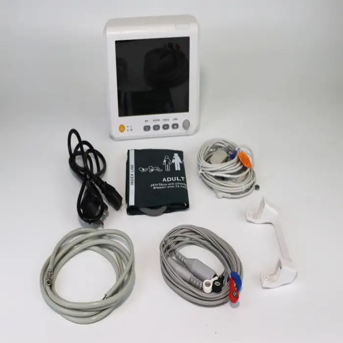 8-Inch Professional Metal Equipment Multi-Parameter Monitor for Emergency Hospital Clinic Surgery Electric Power