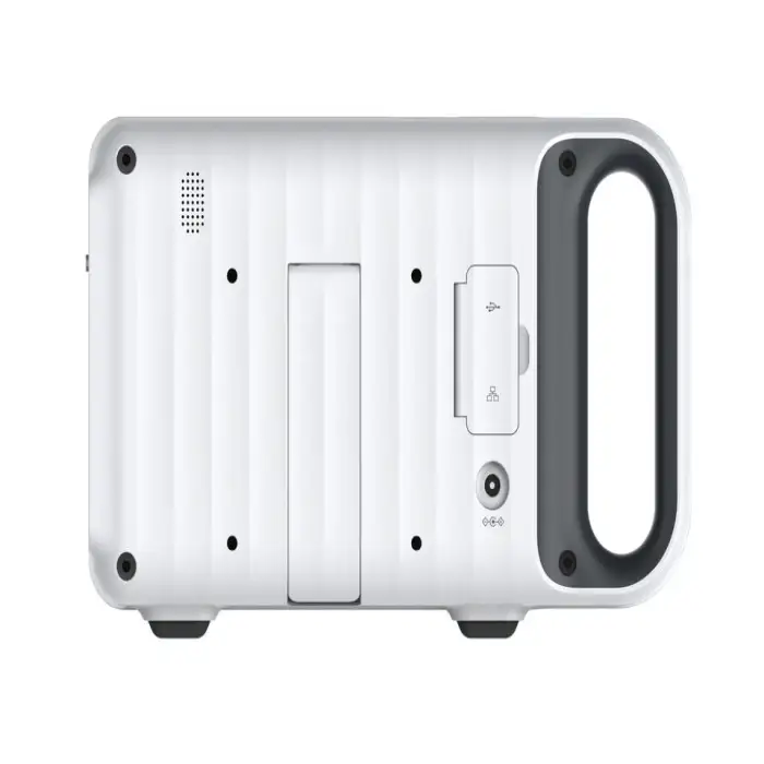 Portable Multiparameter Patient Monitor Vital Sign ECG Waveform Electric Power Source Made Plastic Examination Therapy Equipment