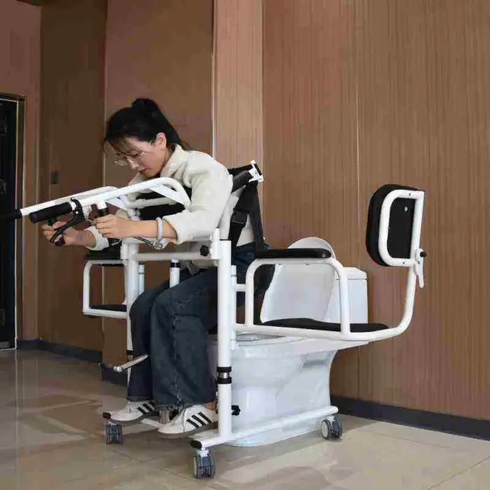 Multi-Function Hydraulic Transfer Lift Chair for Elderly Medical Auxiliary for Bathing and Toileting Bathroom Safety Equipment