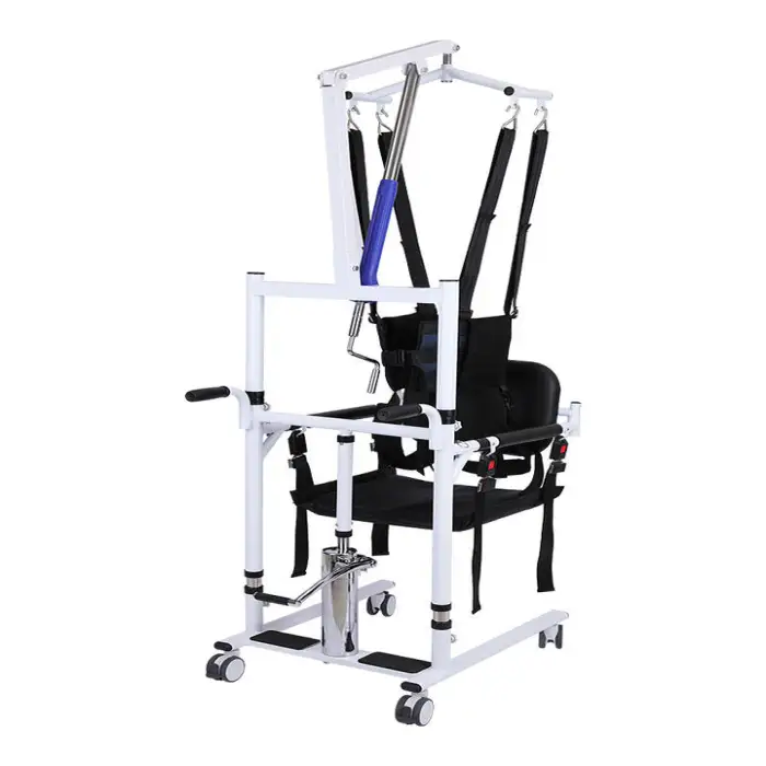 All-in-1 Lightweight Hydraulic Patient Lift Transfer for Elderly Disabled Bathtub Split Seat Backrest Bathroom Safety Equipment