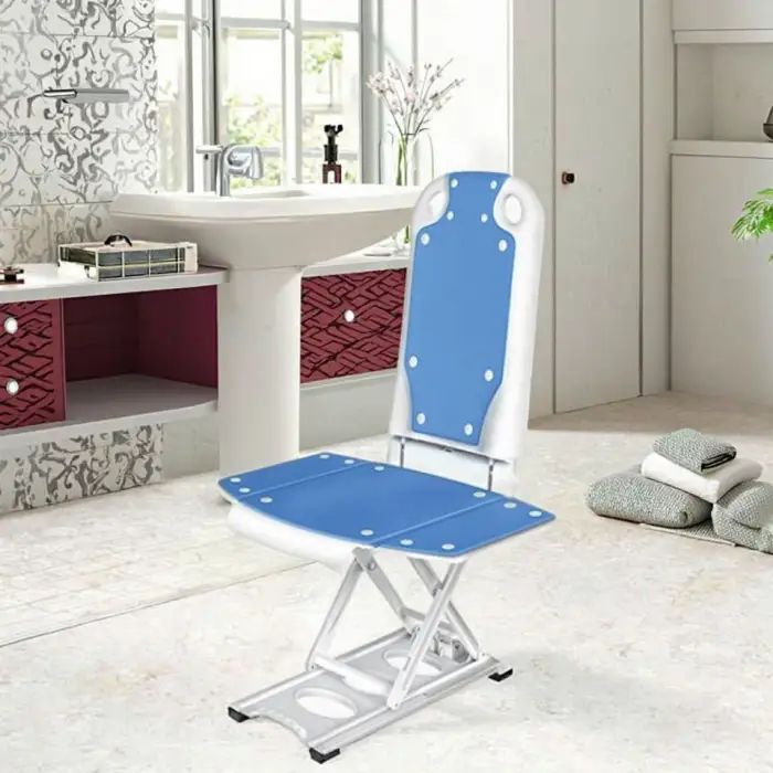 IP66 Comfortable Adjustable Electric Bath Chair for Rehabilitation and Health Care of Disabled Bathroom Safety Equipment