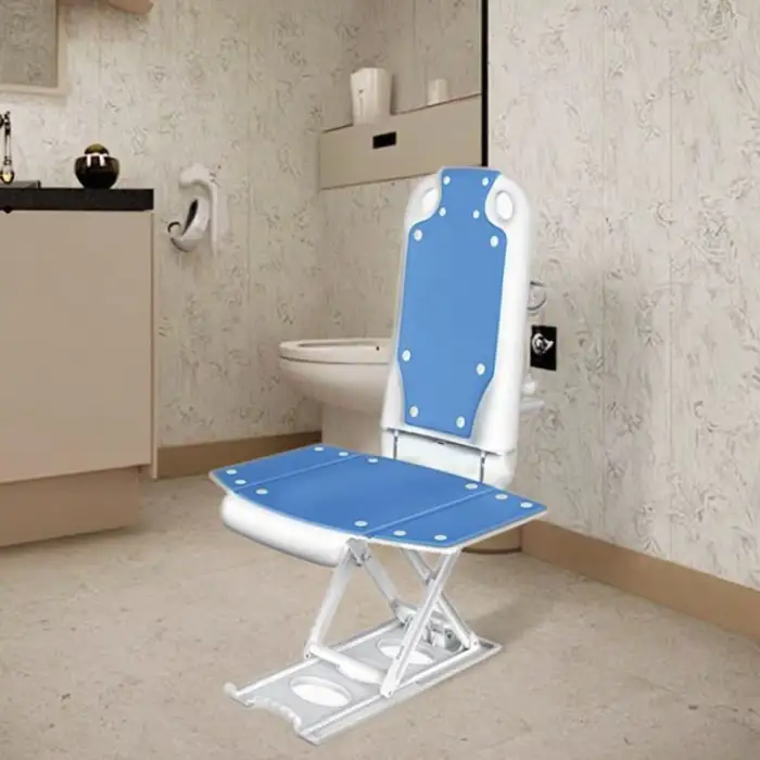 IP66 Comfortable Adjustable Electric Bath Chair for Rehabilitation and Health Care of Disabled Bathroom Safety Equipment
