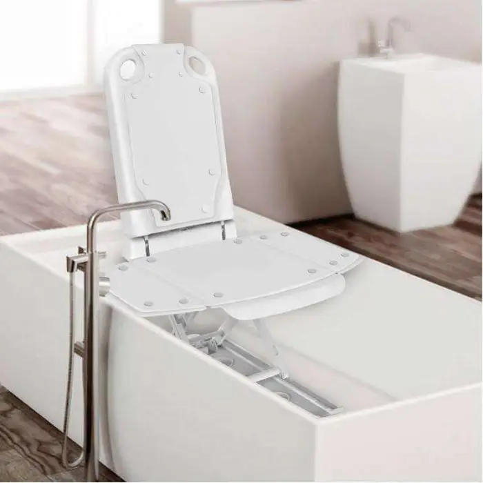 IP66 Comfortable Adjustable Electric Bath Chair for Rehabilitation and Health Care of Disabled Bathroom Safety Equipment