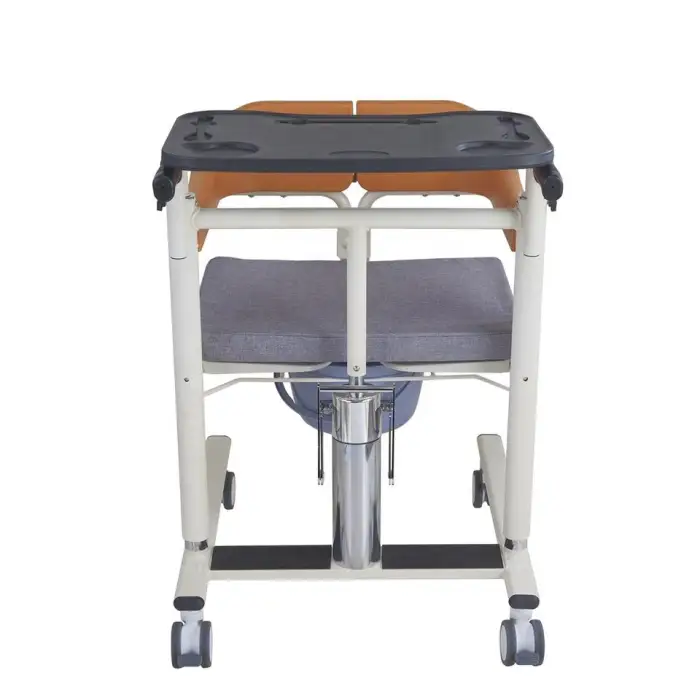 Hydraulic Adjustable Hospital Commode Chair for Home Care Medical Bathroom Safety Equipment