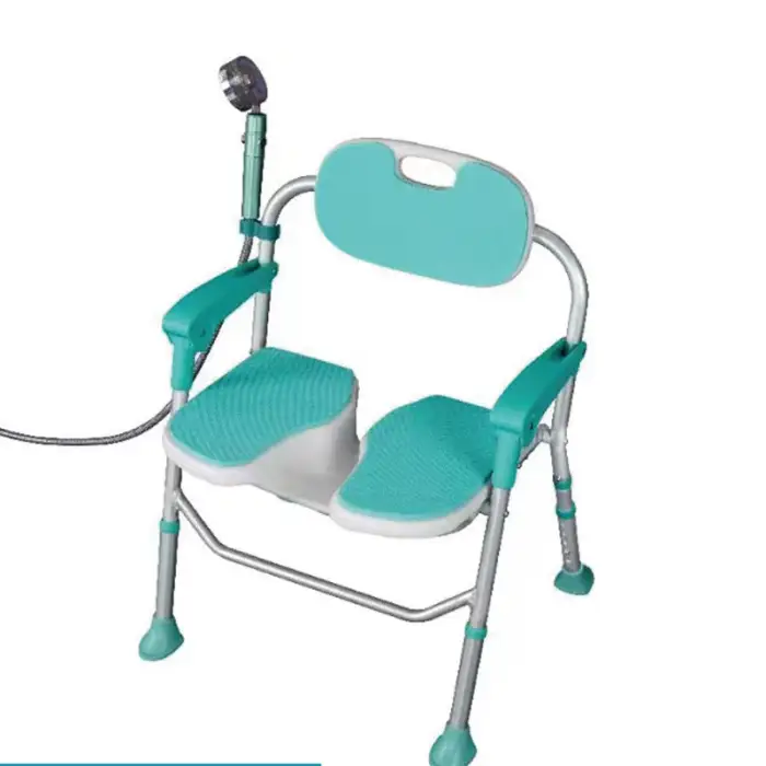 Bathroom Safety Equipment Non Slip Bath Chair Four-legged Safety Bath Stool Shower Chair