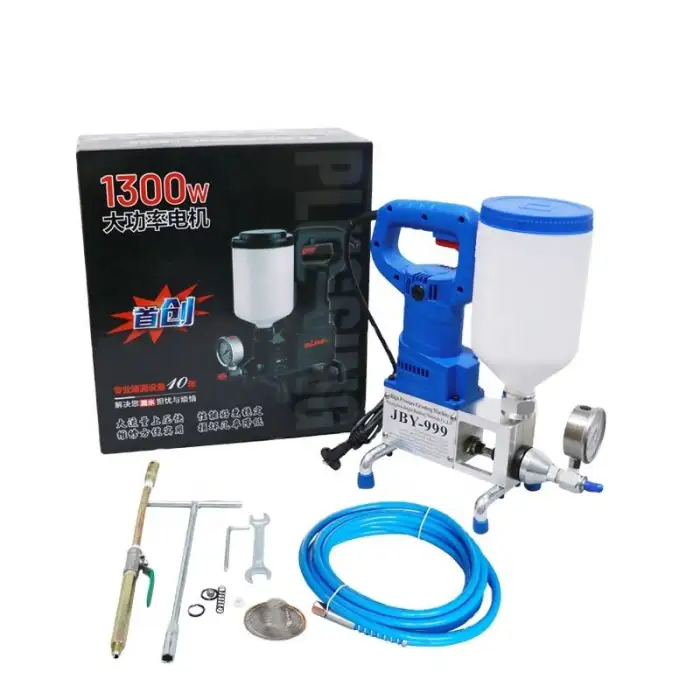 Concrete Crack Repair Single Liquid Polyurethane Injector Waterproof PU Injection Grouting Machine