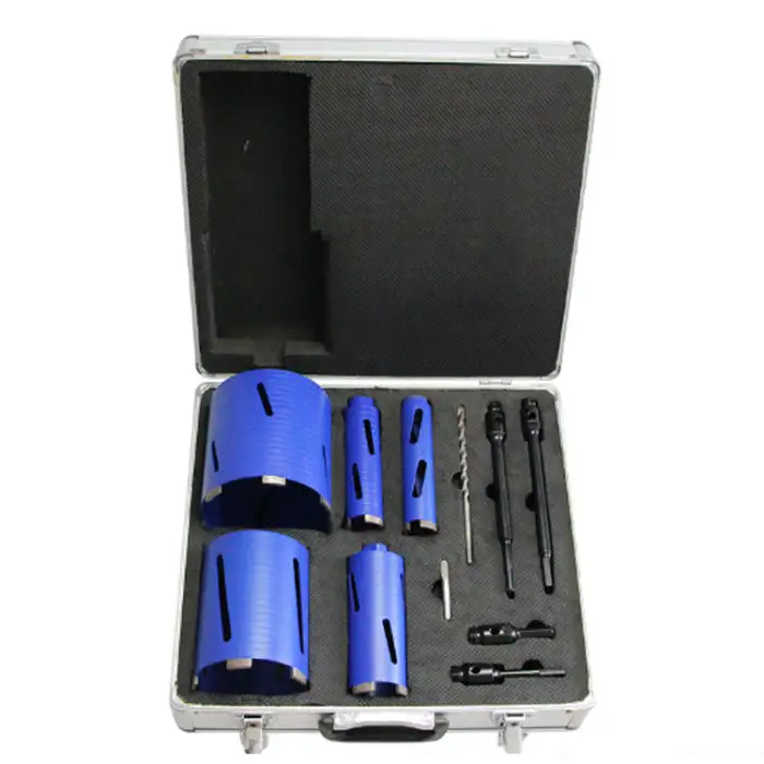 Small Size 160mm Electric Power Portable Handheld + Fixed Driller Concrete Diamond Core Drilling Machine