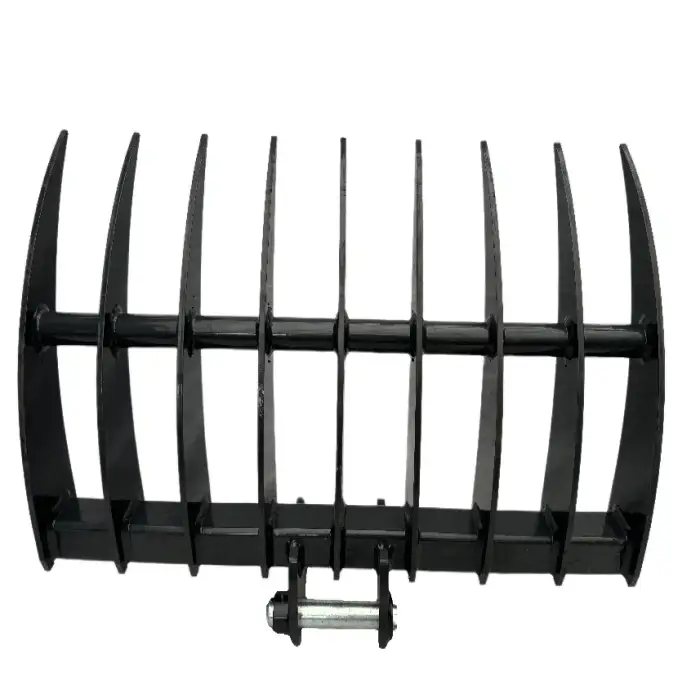 Excavator Root Rake Excavator Rake for 1-10 Tons Mini Excavator