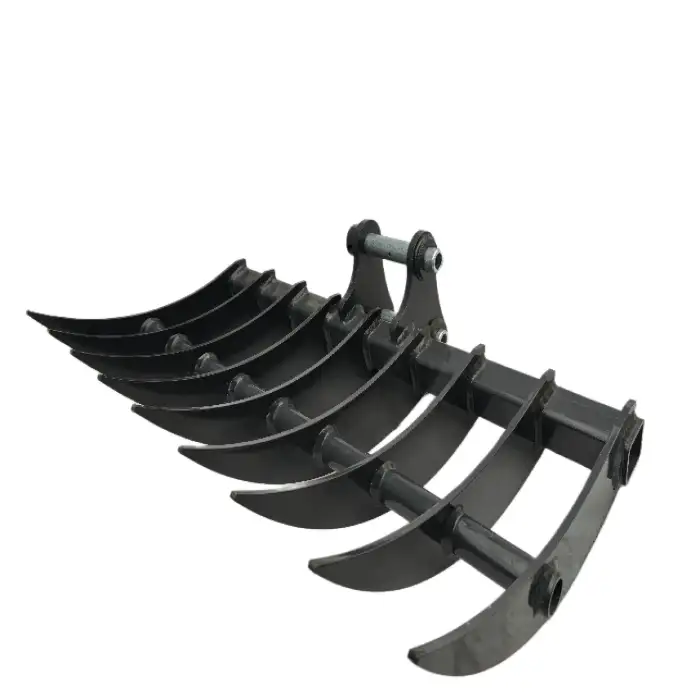 Excavator Root Rake Excavator Rake for 1-10 Tons Mini Excavator