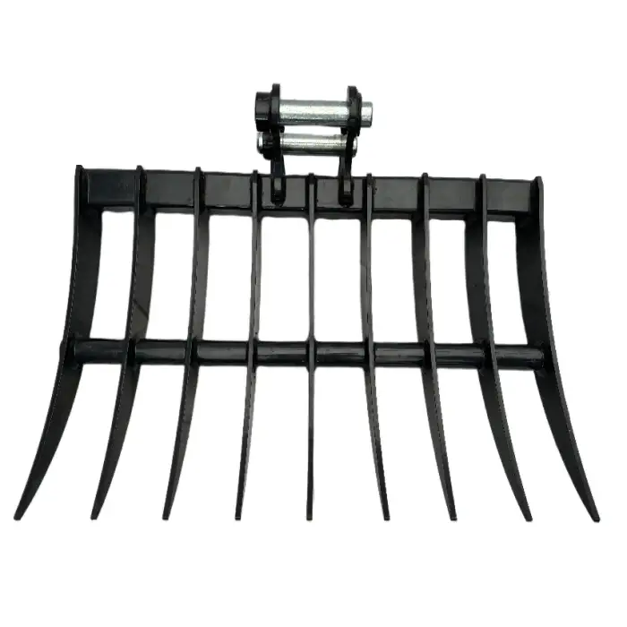 Excavator Root Rake Excavator Rake for 1-10 Tons Mini Excavator