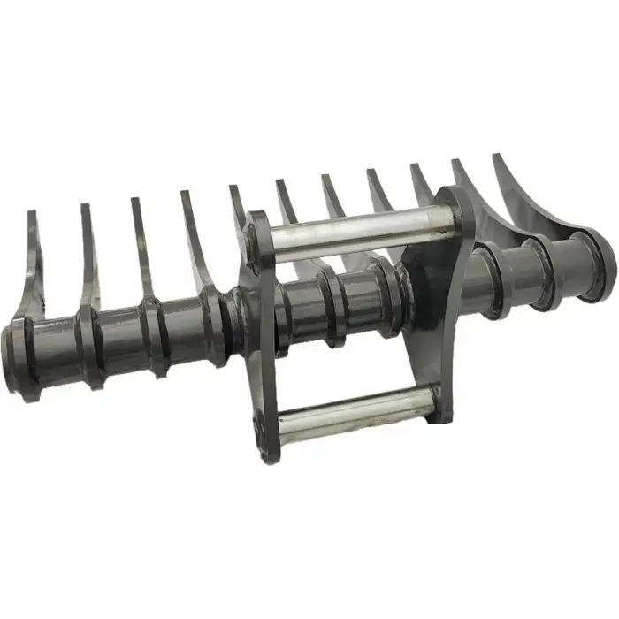 Mini Excavator Attachment Rake