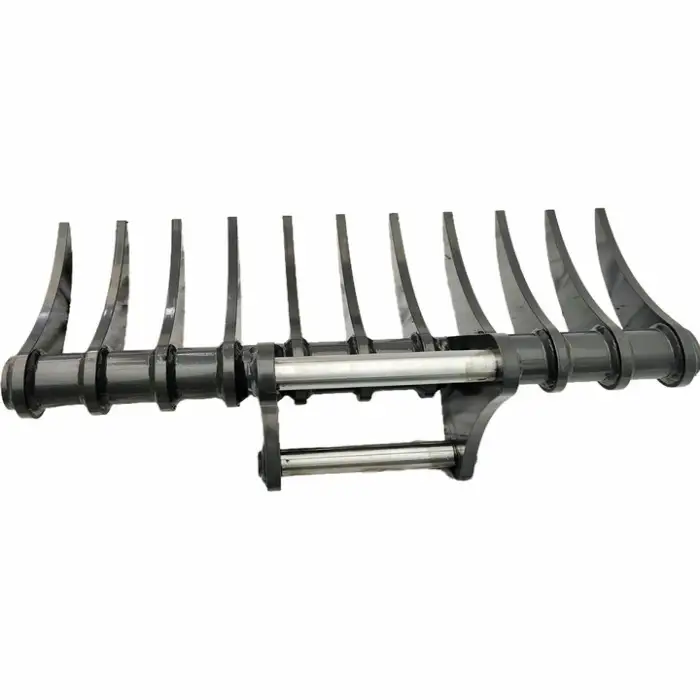 Mini Excavator Attachment Rake