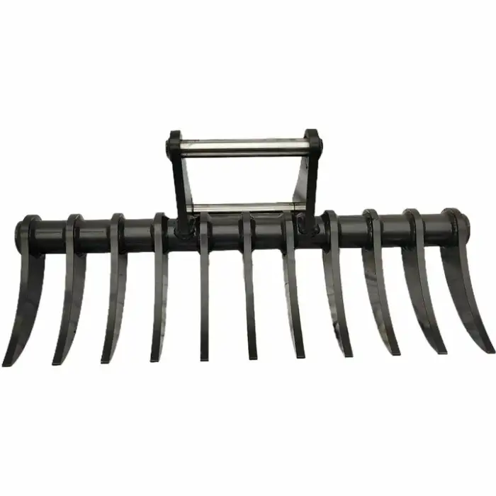 Mini Excavator Attachment Rake