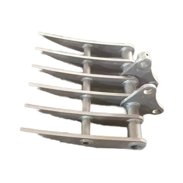 High Efficiency 5-6 Ton Excavator Rake for Garden Use