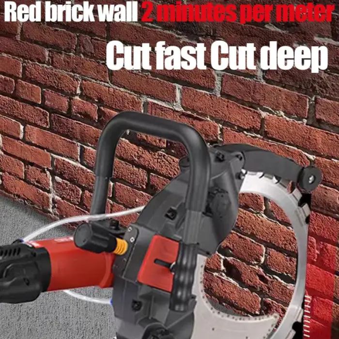 High Groove Cutting Electric Wall Saw Machine Concrete Wall Cutter Machine