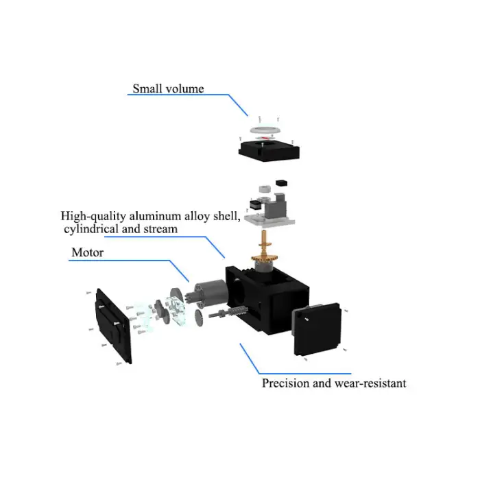 Quarter-Turn Intelligent Regulating Electric Motorized Actuator