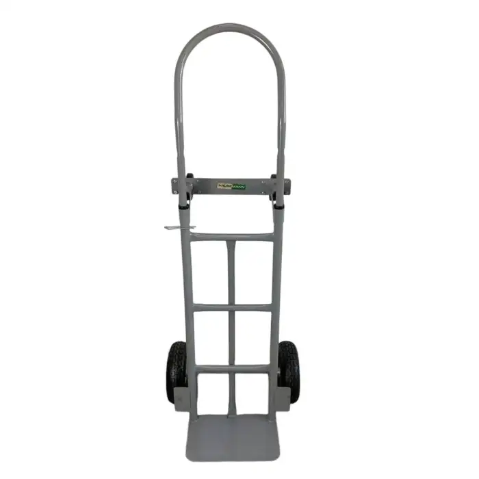 Portable Electric Folding Hand Truck Steel Platform 2 Wheel Transport Trolley Cart OEM for Hand Carts Trolleys